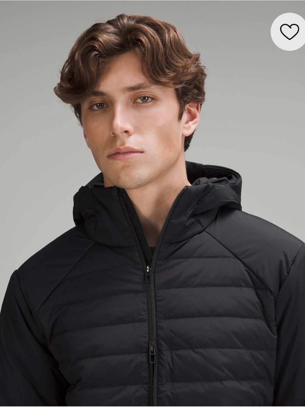 Mens Lululemon Down For It All Hoodie Size Small Like Brand New Black Jacket - Picture 3 of 16